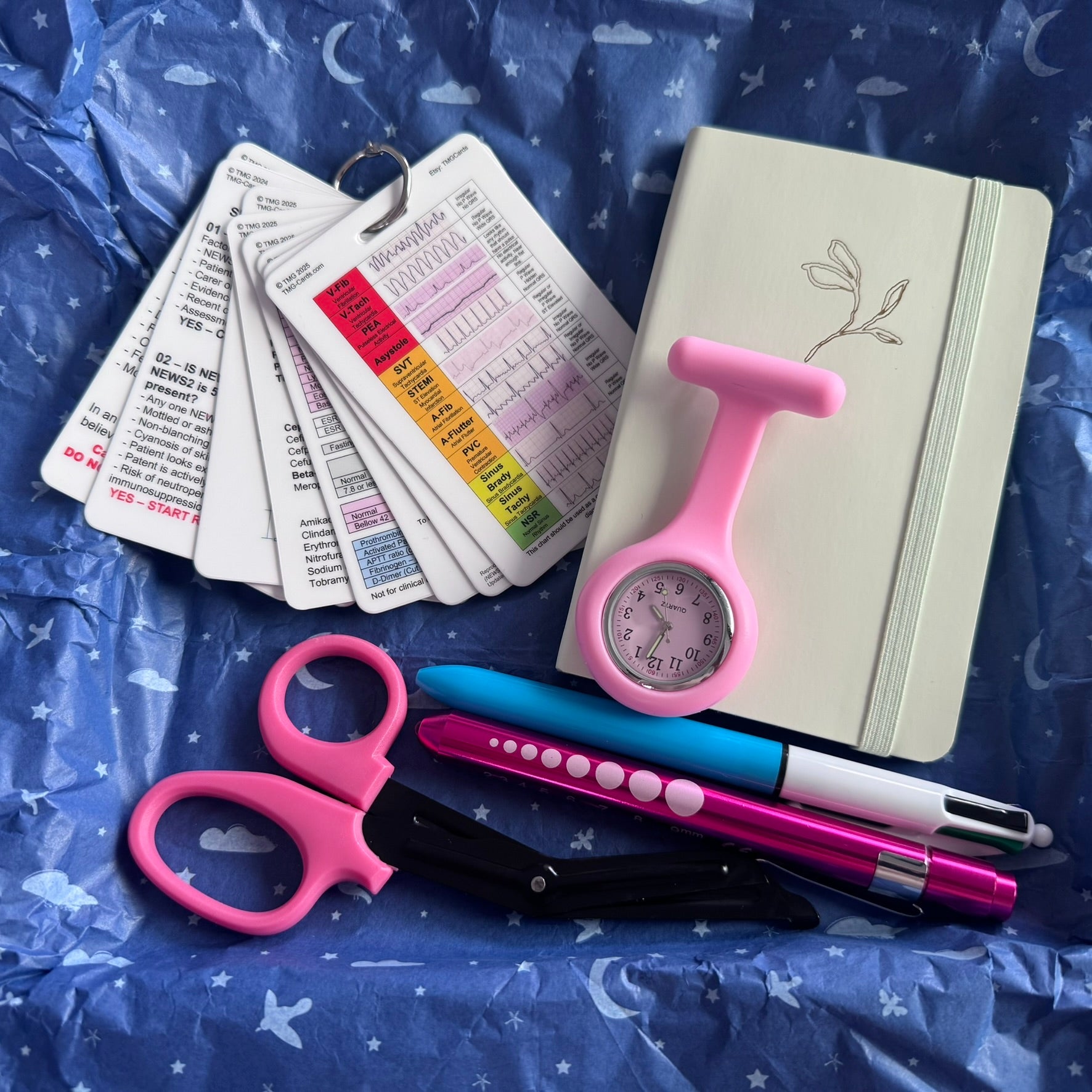 Pink Healthcare Gift Set for Students and Professionals. Ideal for Student Nurse, Nurse, Student Paramedic, Paramedic and Medical Students
